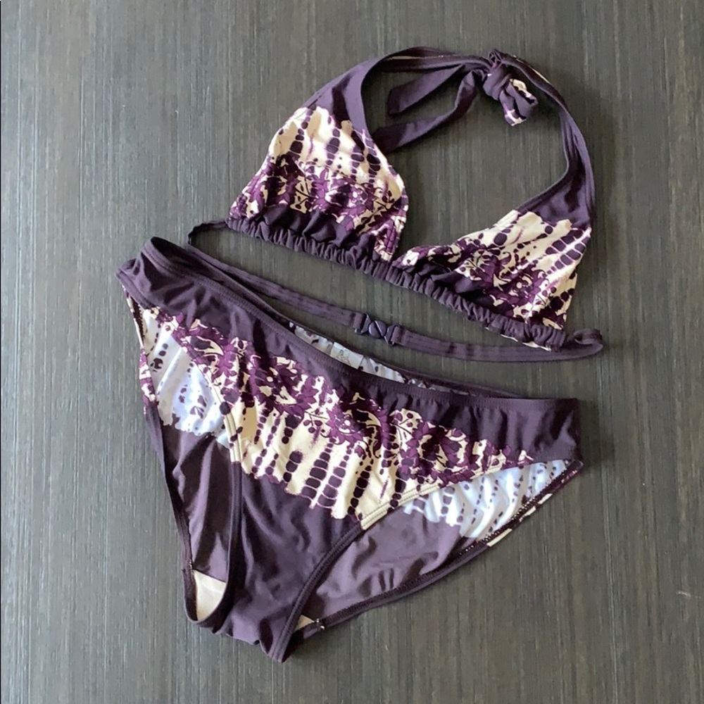 Purple Tie-die Bikini